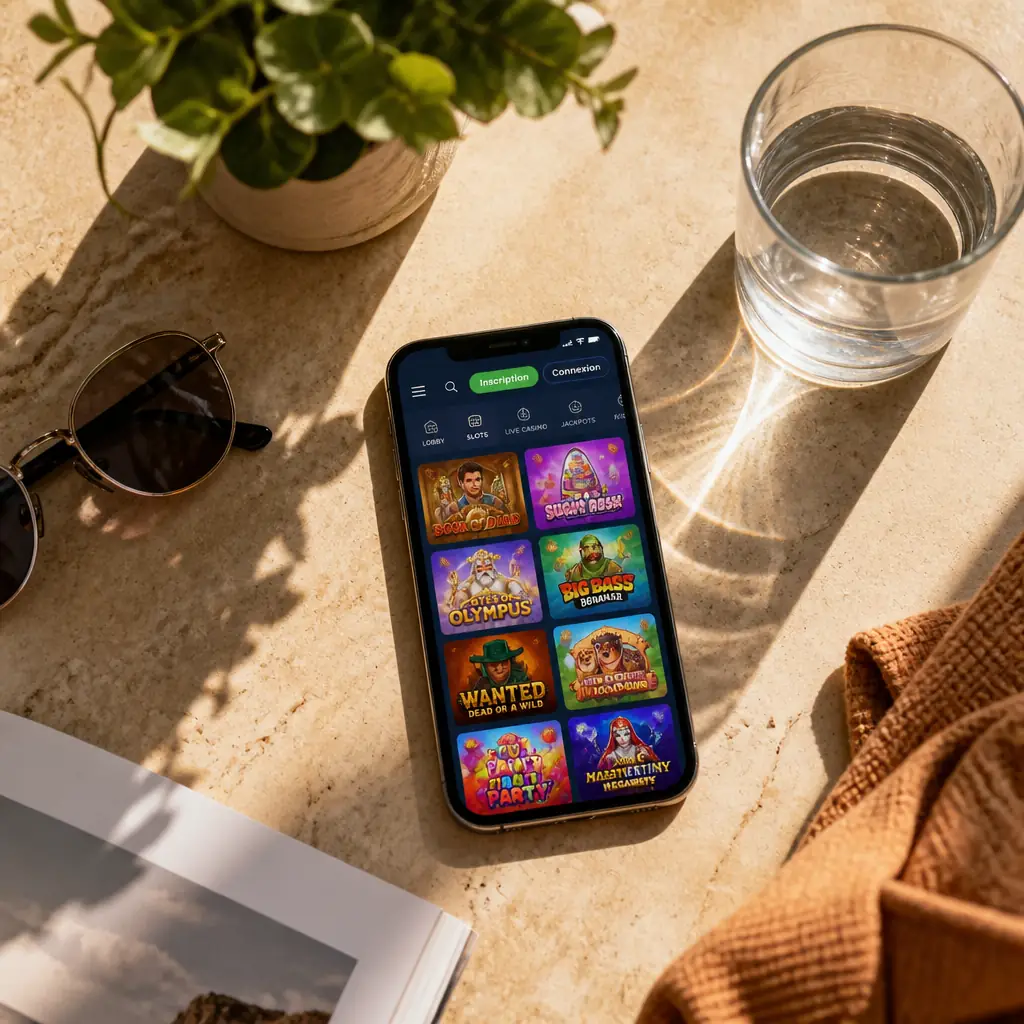 Wazamba App : jouer sur mobile depuis votre navigateur visual guide for Wazamba